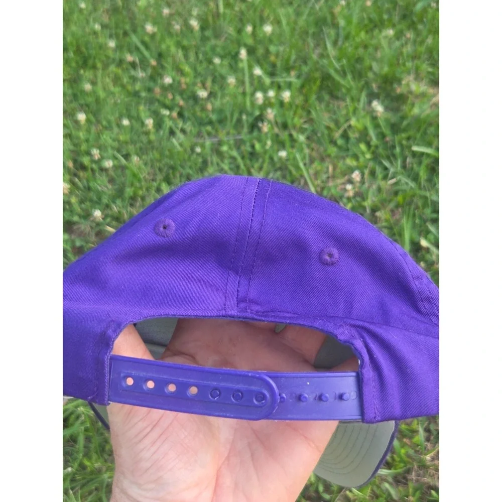 VINTAGE Arizona Diamondbacks Snap Back MLB Baseball Hat Cap Purple Retro